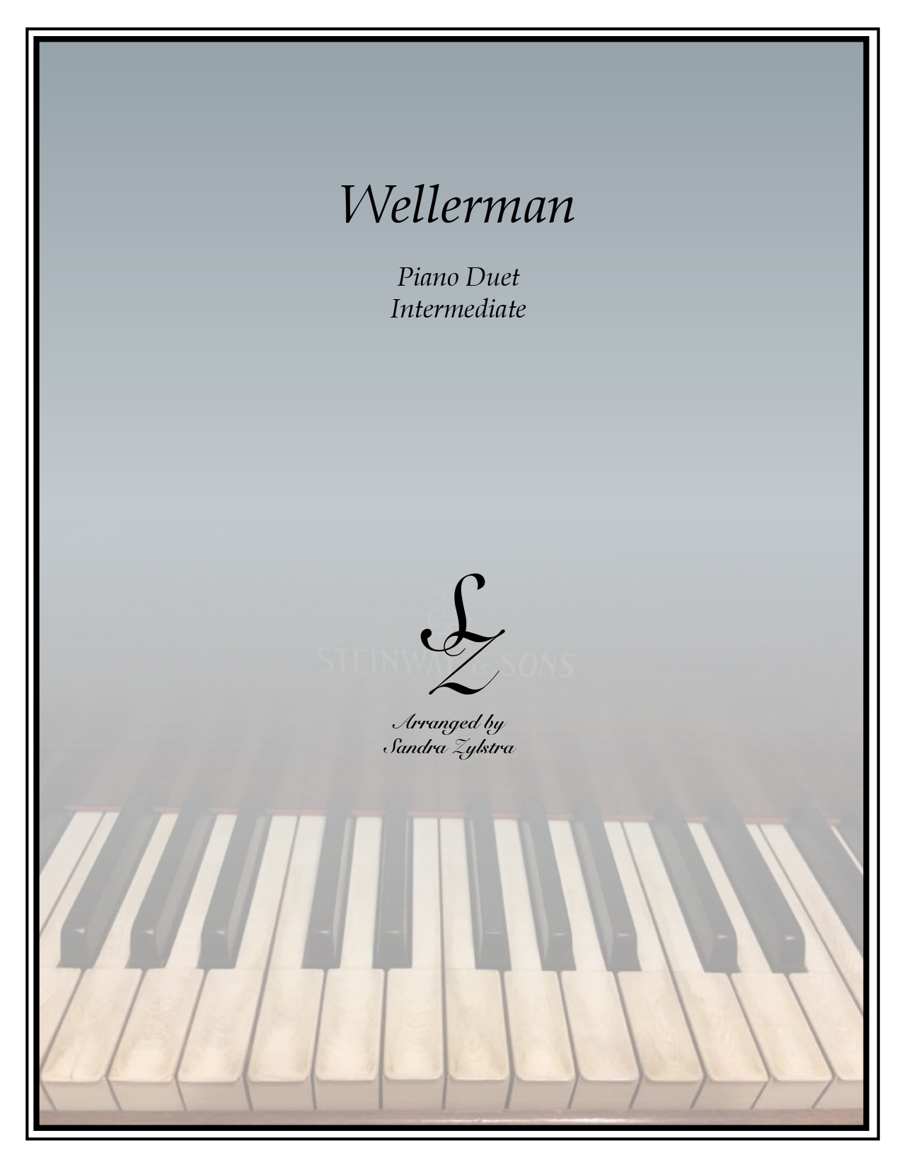 Wellerman intermediate piano duet cover page 00011