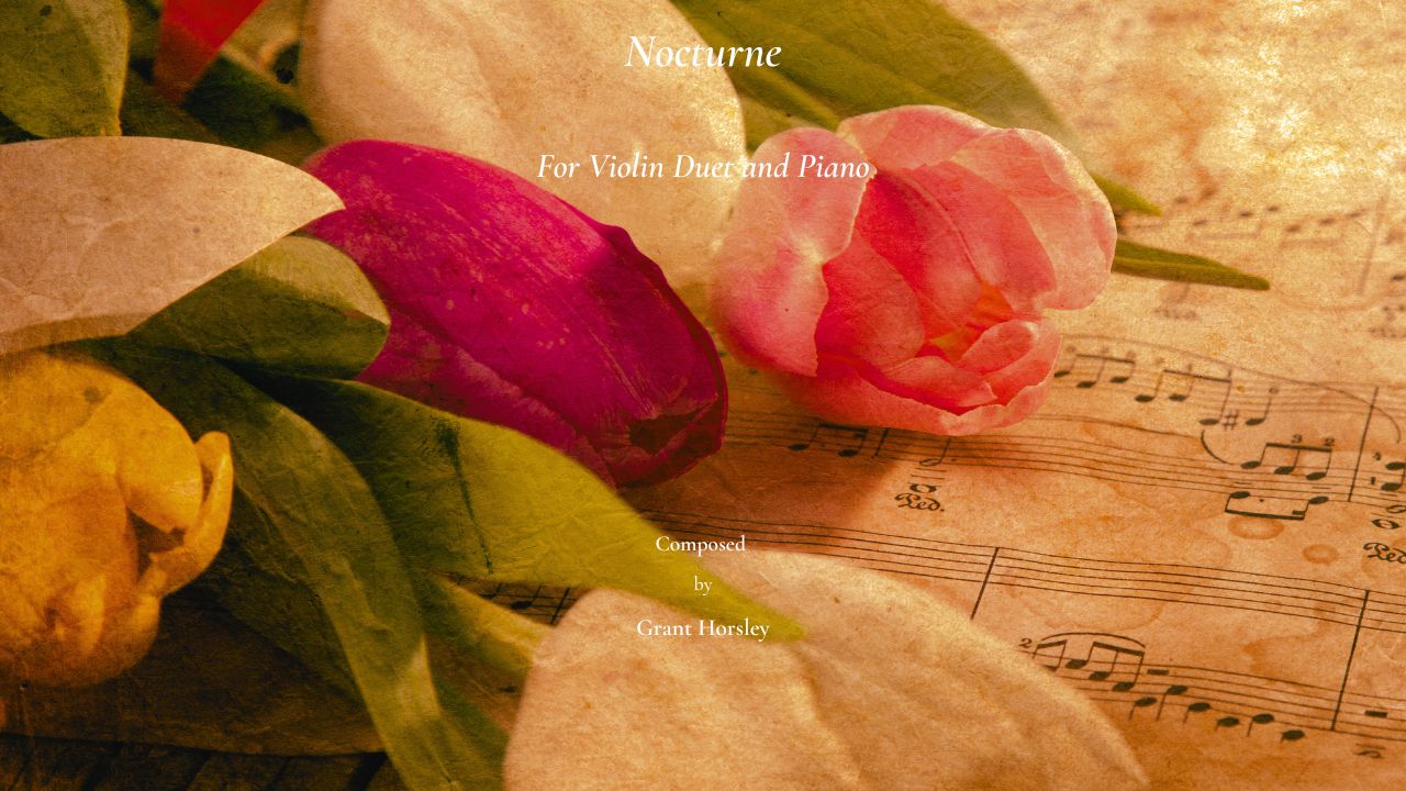 Nocturne violin duet