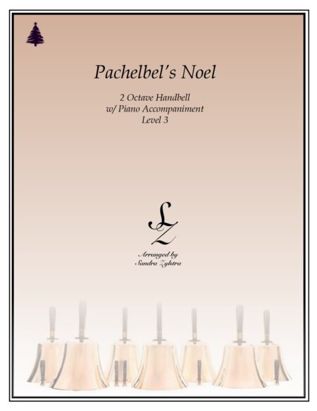 Pachelbels Noel 2 octave handbell piano part cover page 00012