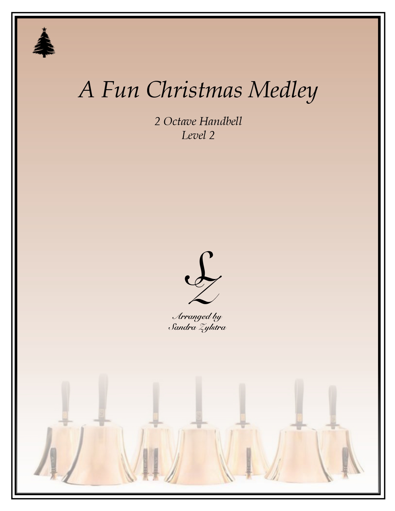 A Fun Christmas Medley 2 octave handbells cover page 00011