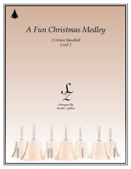 A Fun Christmas Medley 3 octave handbells cover page 00011