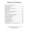 Beginner Hymns & Spirituals -piano solo with optional elementary duet - Image 2