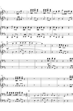 Hallelujah Chorus -1 piano, 4 hand piano duet