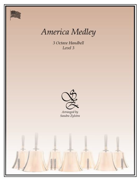 America Medley 3 octave handbells cover page 00011