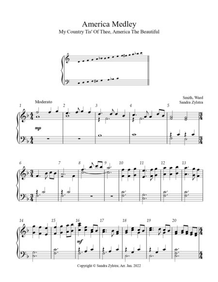 America Medley 3 octave handbells cover page 00021