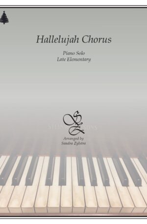 Hallelujah Chorus -late elementary piano solo