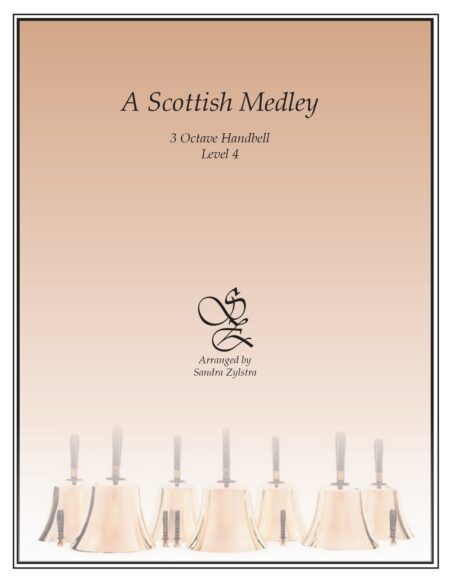A Scottish Medley 3 octave handbells cover page 00011