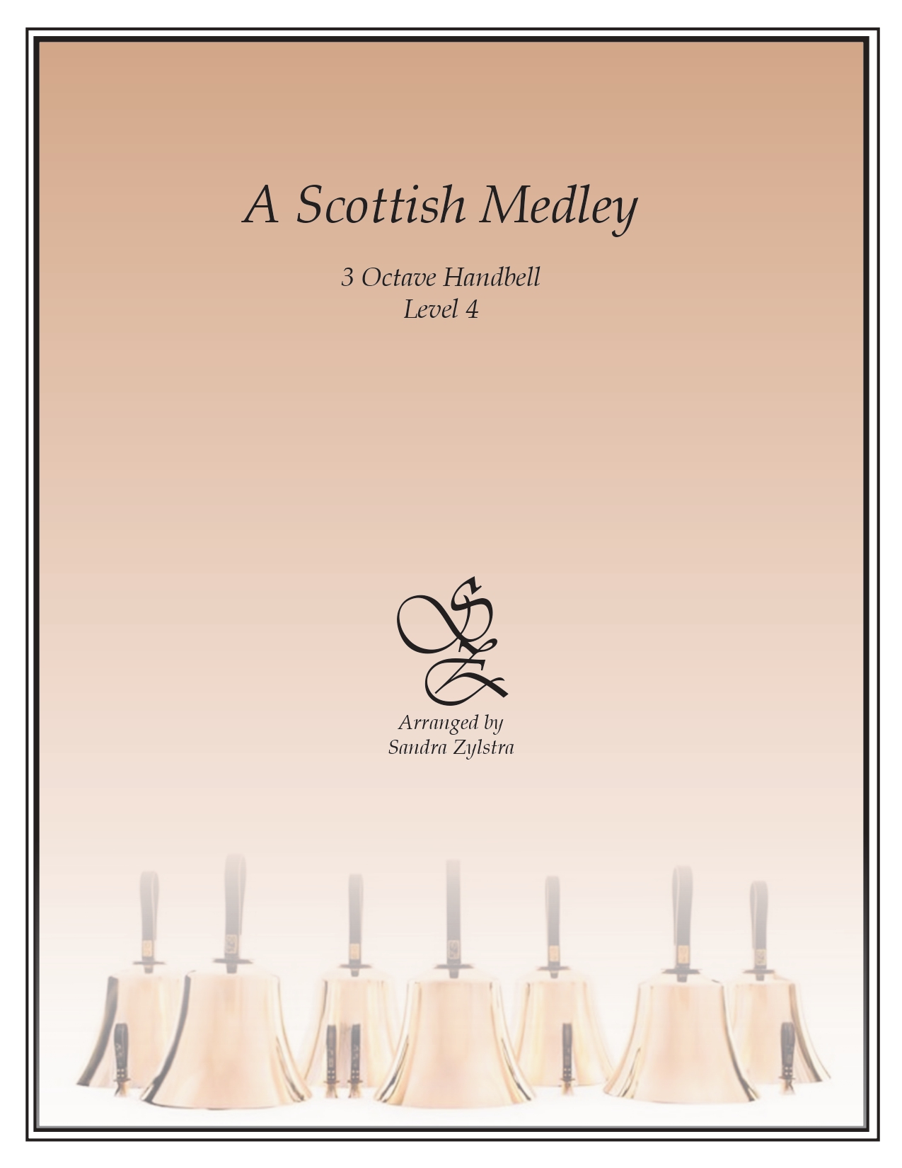 A Scottish Medley 3 octave handbells cover page 00011