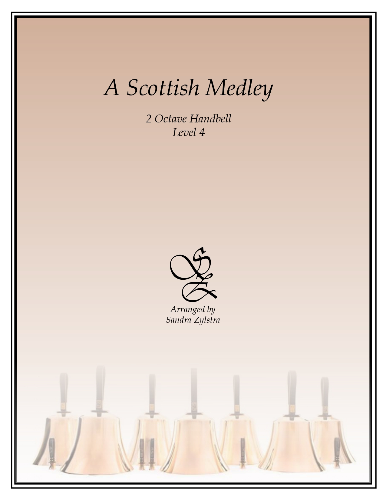 A Scottish Medley 2 octave handbells cover page 00011