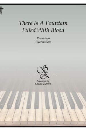 There Is A Fountain Filled With Blood intermediate piano solo cover page 00011