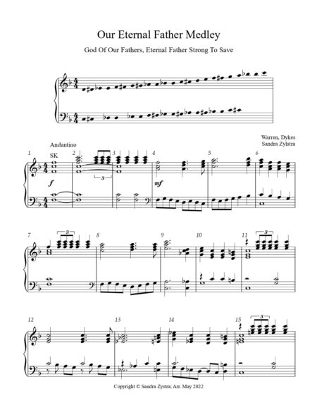 Our Eternal Father Medley 3 octave handbells cover page 00021