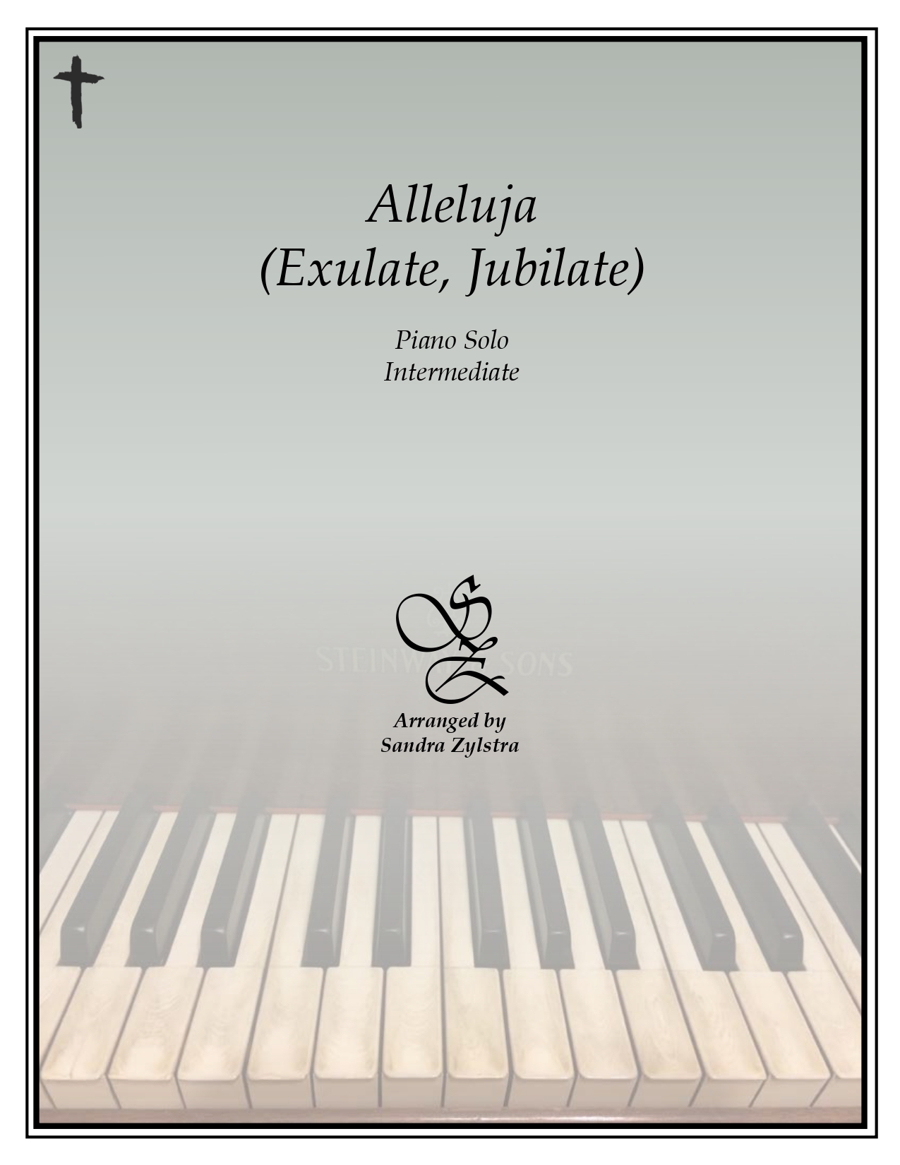 Allelujah Exulate Jubilate intermediate piano cover page 00011