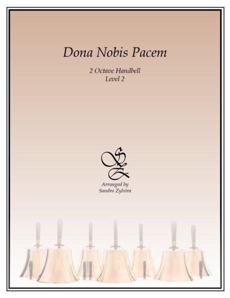 Dona Nobis Pacem 2 octave handbells cover page 00011