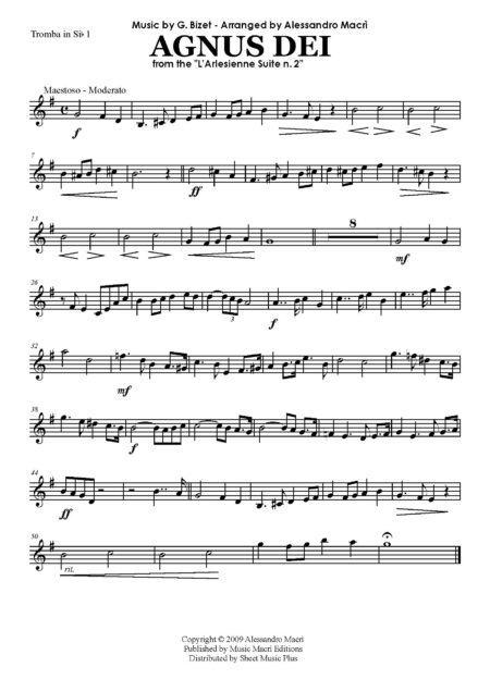 Agnus dei by Bizet Completo Pagina 07