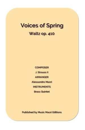 Voices of Spring Waltz op. 410 by J. Strauss II