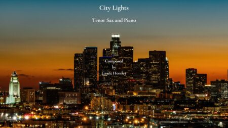 City Lights tenor sax and piano