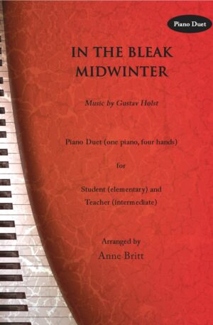 In the Bleak Midwinter – Elementary Student/Teacher Piano Duet