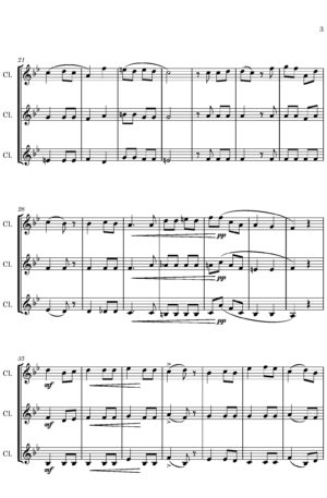 Avril (for Clarinet Trio)