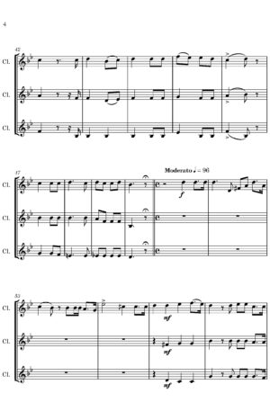 Avril (for Clarinet Trio)