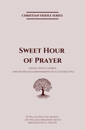 Sweet Hour of Prayer – Fiddle Solo with Piano Accompaniment in a Guitar Style