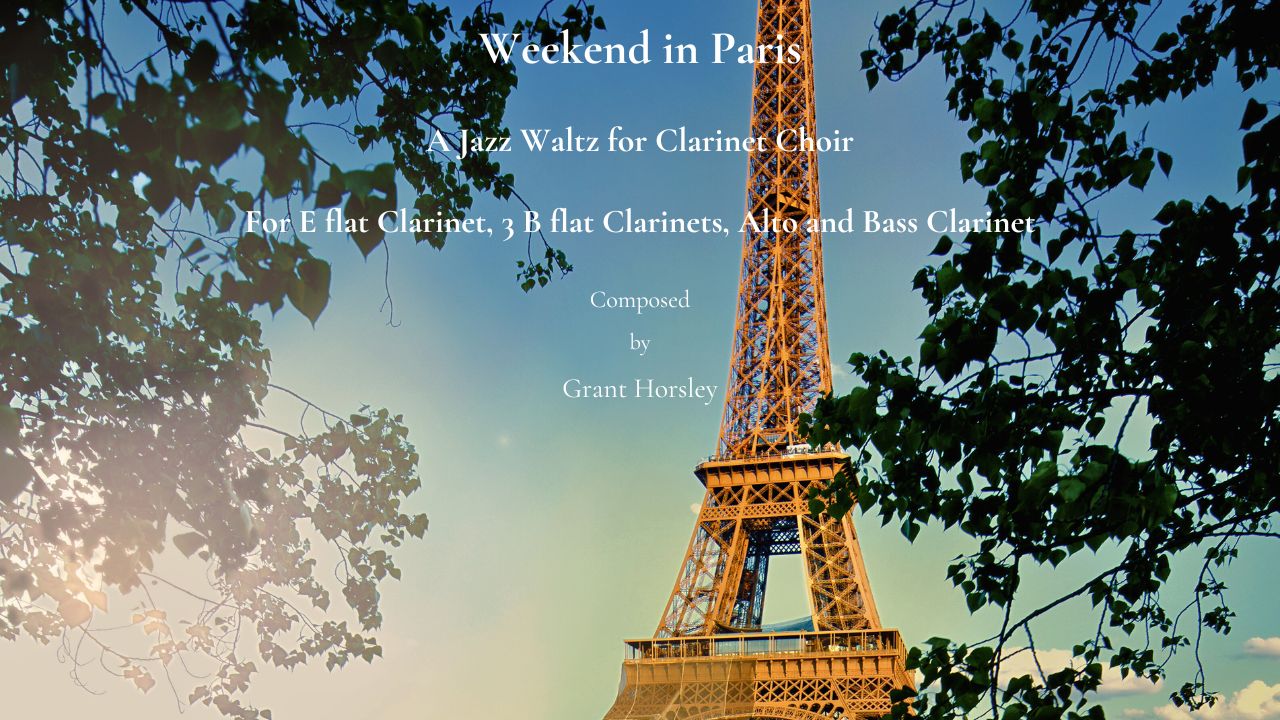 Weekend in Paris clarinet choir