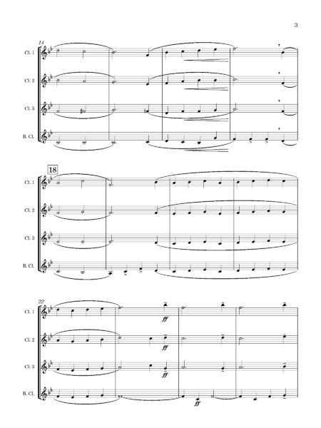 Full Score Page 3 4