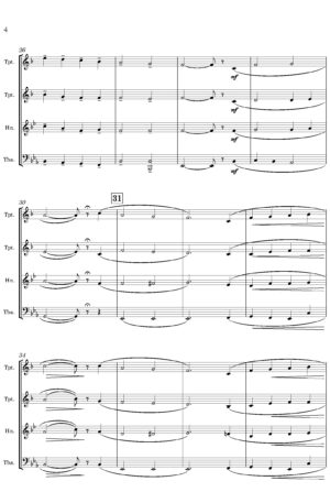Noël Français (for Brass Quartet)