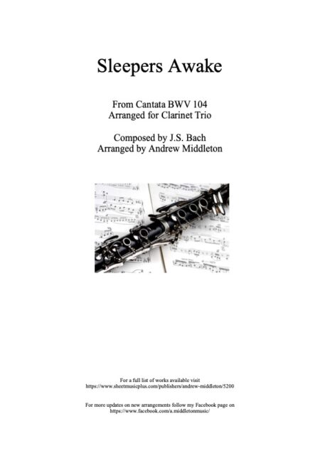 Clarinet Front cover