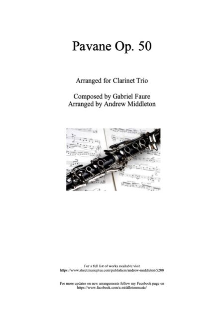 Clarinet Front cover 5