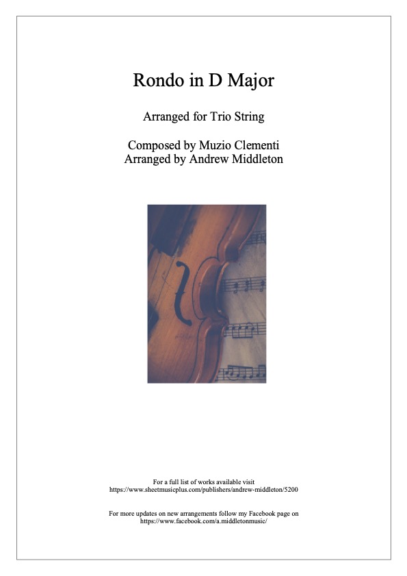 String trio front cover