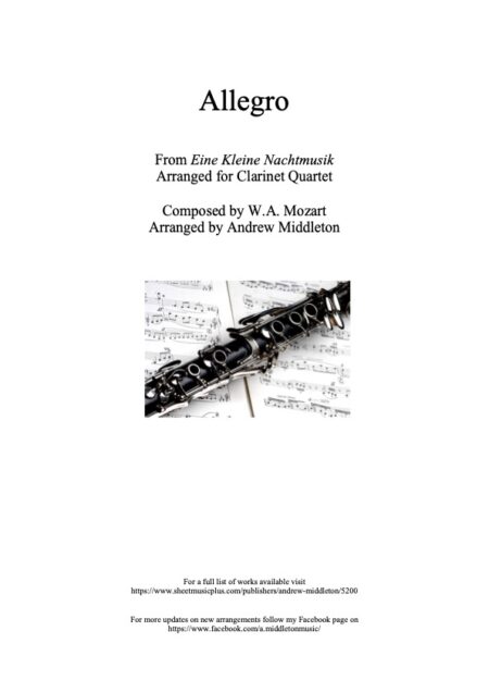 Clarinet Front cover 9