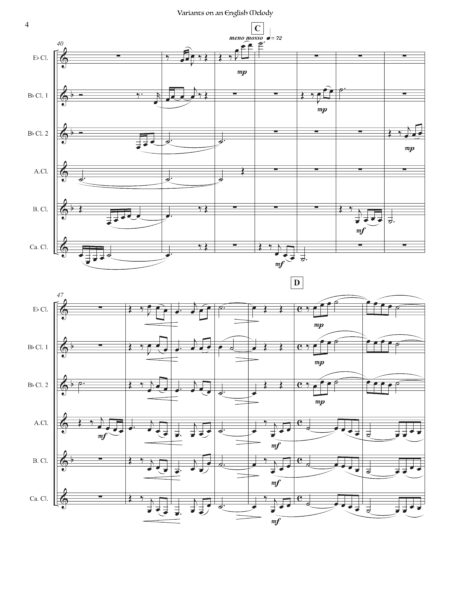 Variants on an English Melody for Clarinet Sextet arr. Richard Alder 9x12 format dragged 4 scaled