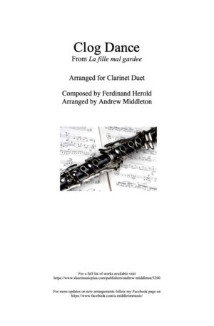 Clarinet Front cover 13