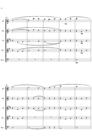 Andante Sostenuto (for Wind Quintet)