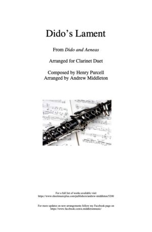 Clarinet Front cover 3