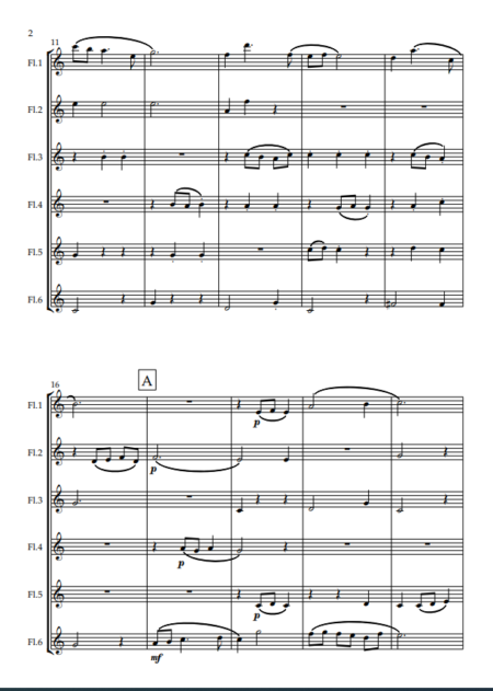 christmans waltz flute sextet 2