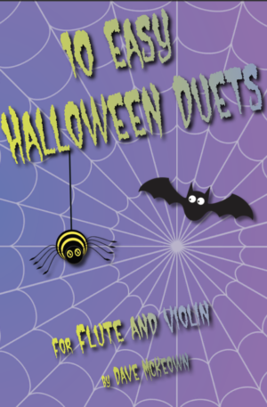 10 Easy Halloween Duets for Flute and Violin