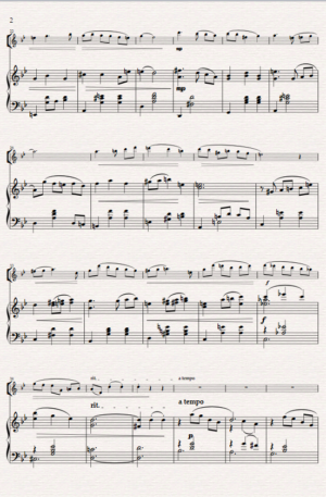 “Juliet’s Waltz” Original romantic waltz for Flute and Piano.