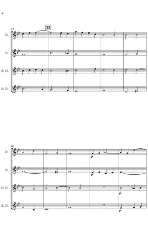 Andante and Chorale (arr. for Clarinet Quartet)