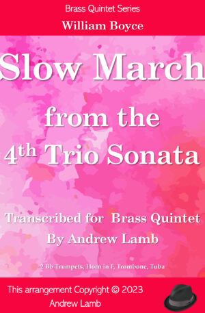 Slow March (from the Fourth Trio Sonata) [arr. for Brass Quintet]