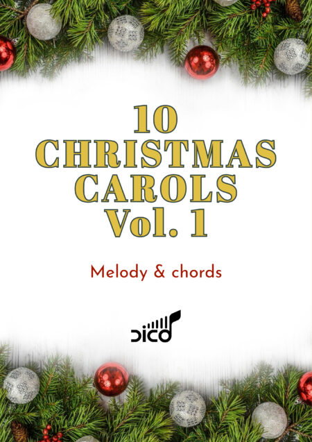 10 Christmas Carols melody chords Vol. 1 scaled
