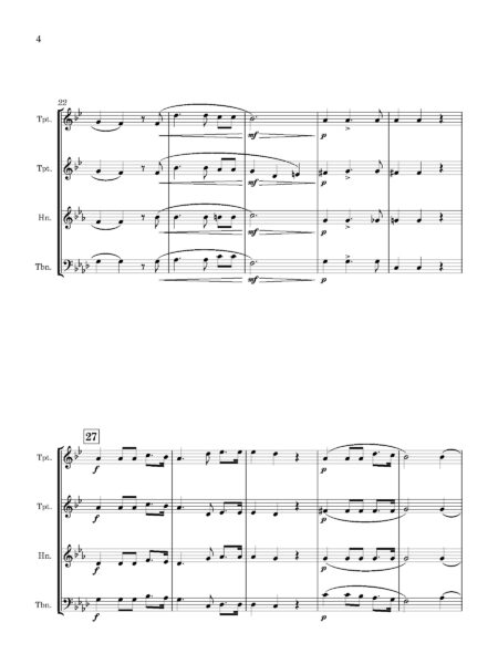 Full Score Page 4 3