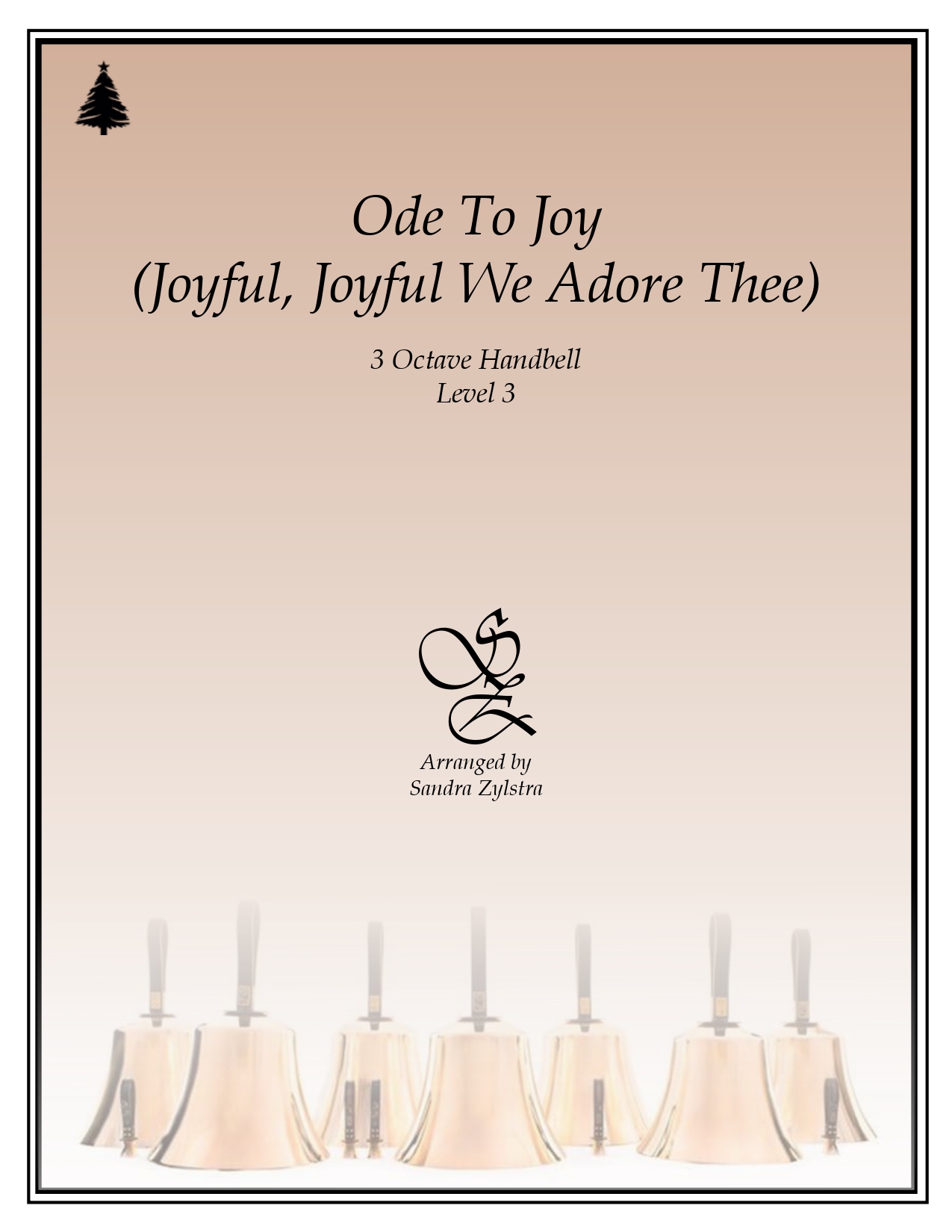 Ode To Joy 3 octave handbells cover page 00011