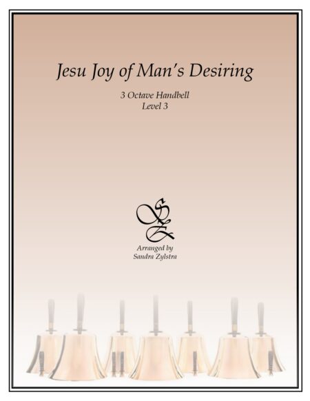 Jesu Joy of Mans Desiring 3 octave handbells page 00011