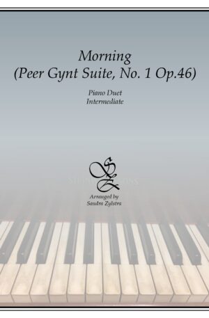 Morning (from the Peer Gynt Suite) -intermediate 1 piano, 4 hand duet