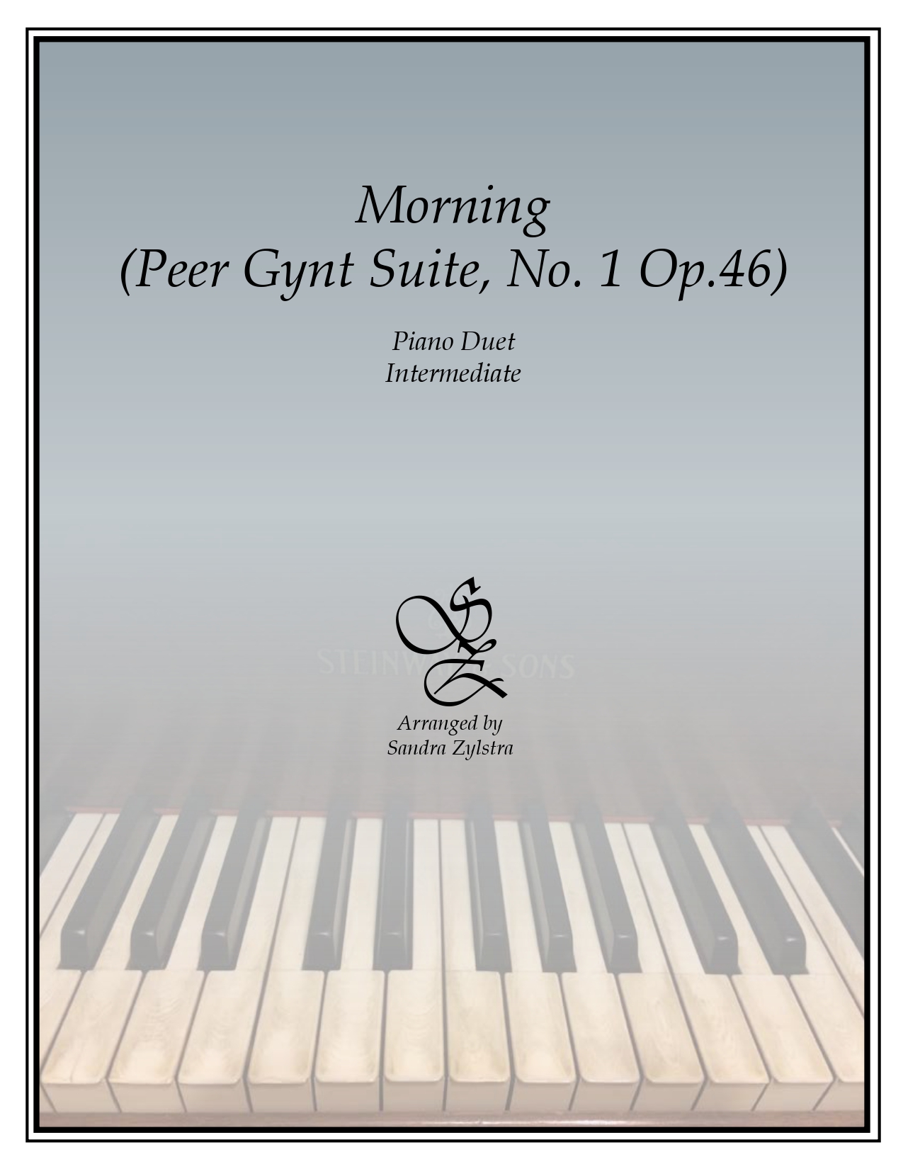Morning intermediate piano duet cover page 00011