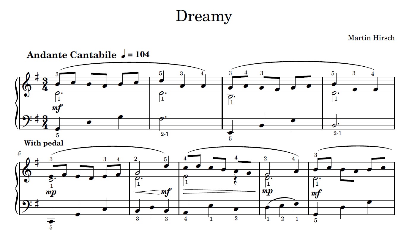 Ambatukam – Dreamybull (Solo Piano Arrangement) Sheet music for Piano  (Solo) Easy