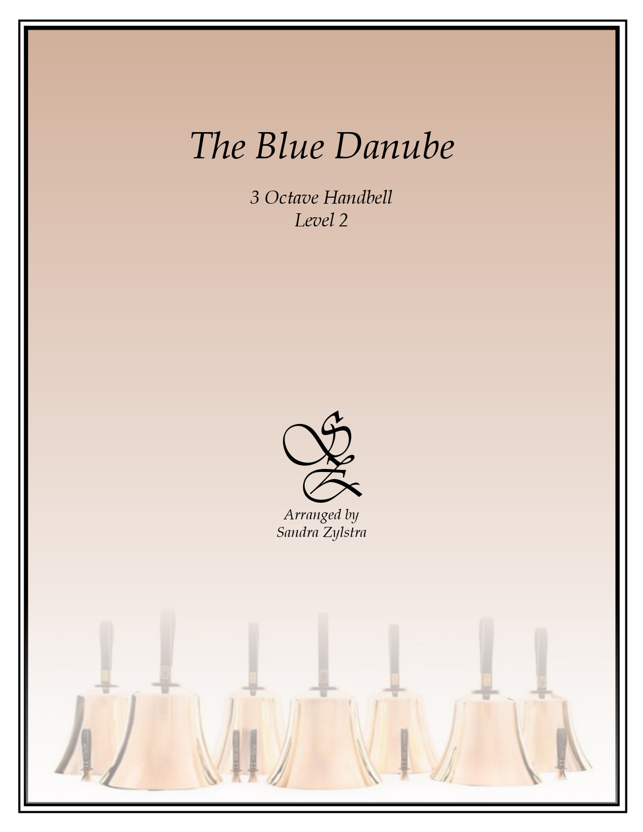 The Blue Danube 3 octave handbells cover page 00011