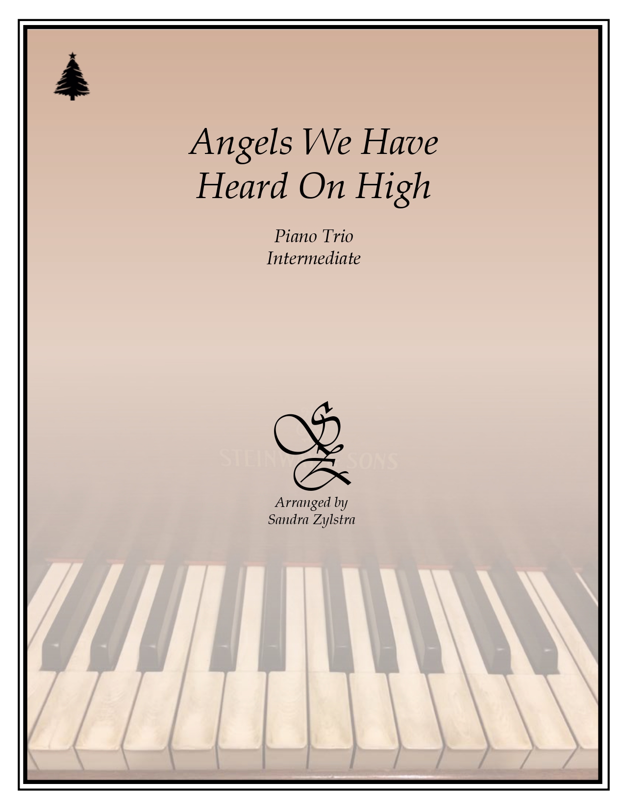 Angels We Have Heard On High piano trio cover page 00011