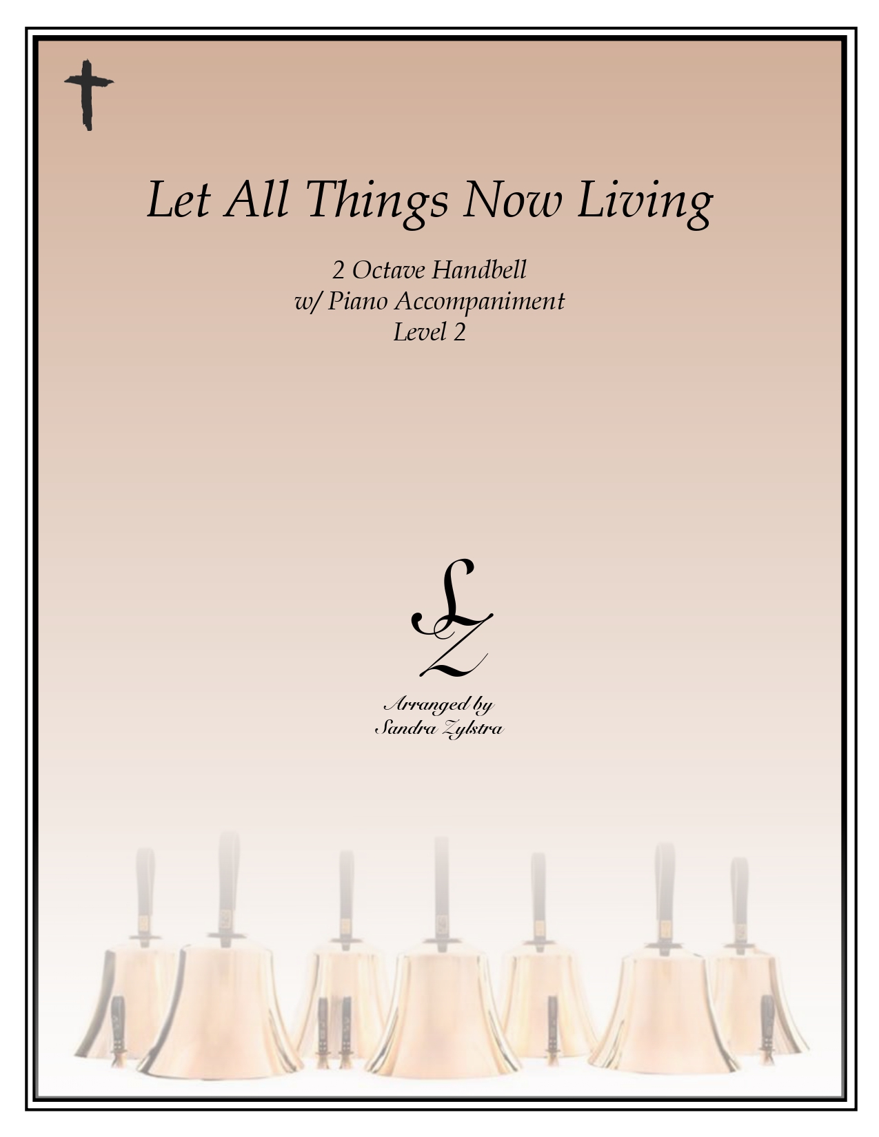 Let All Things Now Living 2 octave handbell piano part cover page 00011